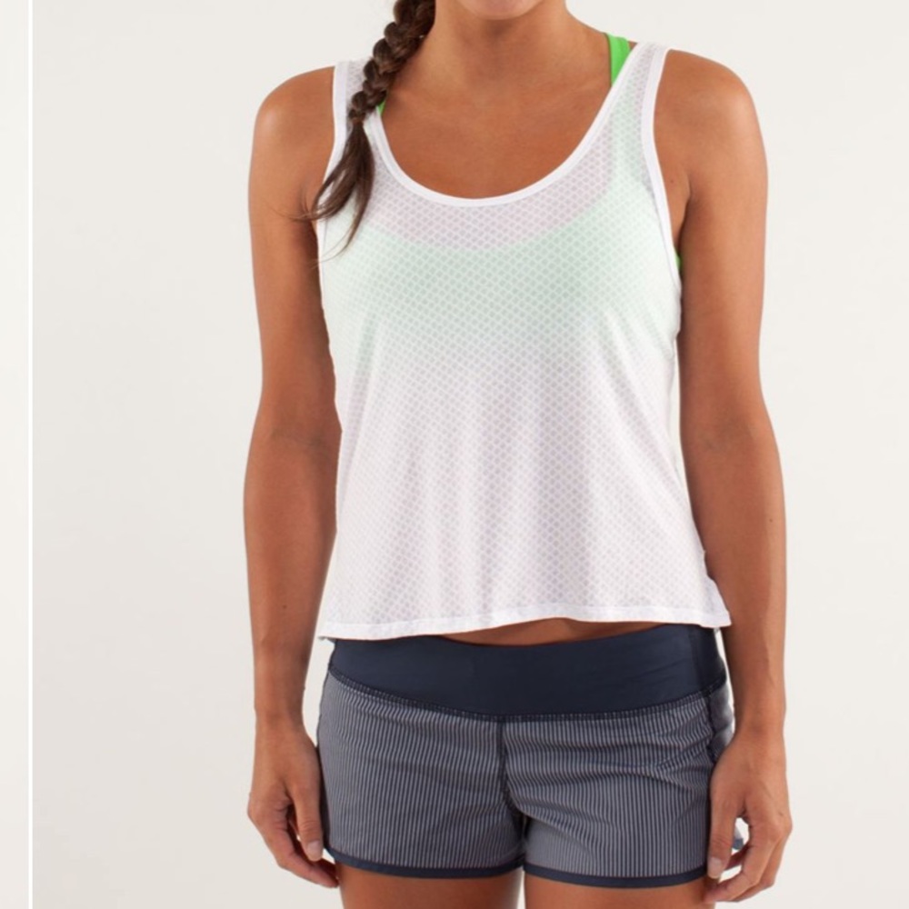 Lululemon tank burnt it out tank size 10 NWT